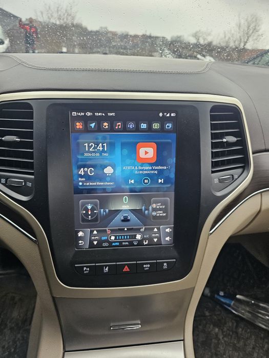 Медия android за jeep grand cherokee wk2