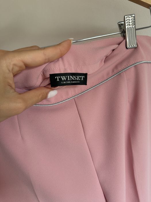 Twinset нов розов панталон тип цигара, С размер