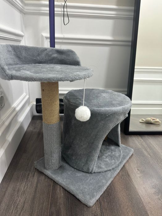 домик для кошек, когтеточка