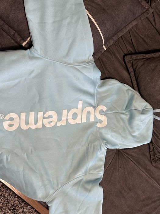 Кофта supreme голубая