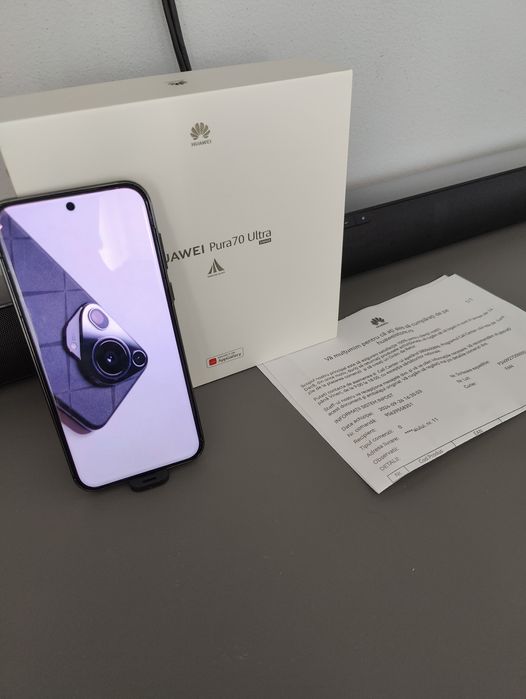 Vând Huawei Pura 70 Ultra, garanție încă un an.