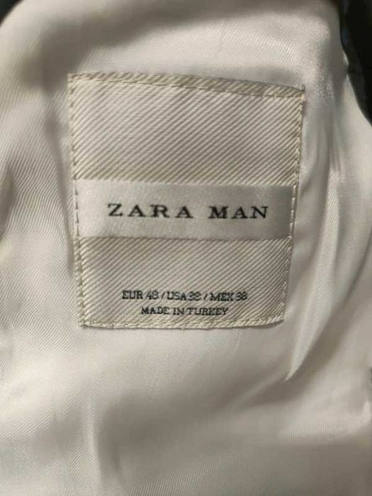 Zara Men White Tag | Sharp light blue Smart-Casual | Like New 48 M