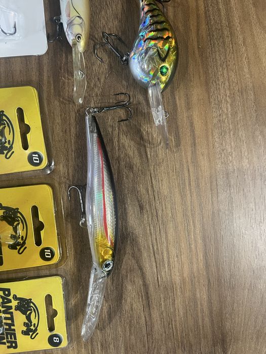 Изкуствени примамки за риболов.