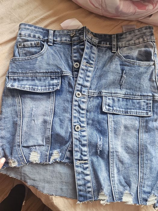 Нова дамска дънкова пола