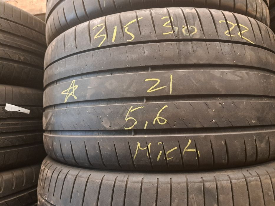 Set anvelope 315/30 R22 cu 295/35/21 Michelin cu steluța BMW X5,X6