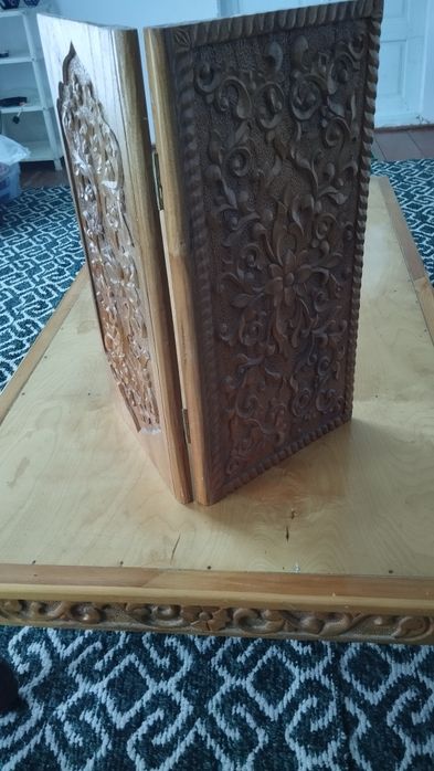 Qayragʻoch dan yasalgan narda, oʻymakorlik xontaxta