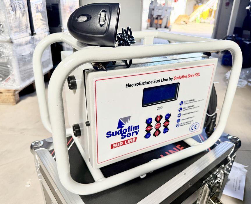 Aparat de sudura electrofuziune Sud Line SD200 cu protocol  nou ( Ritmo / Georg Fischer / Hurner )