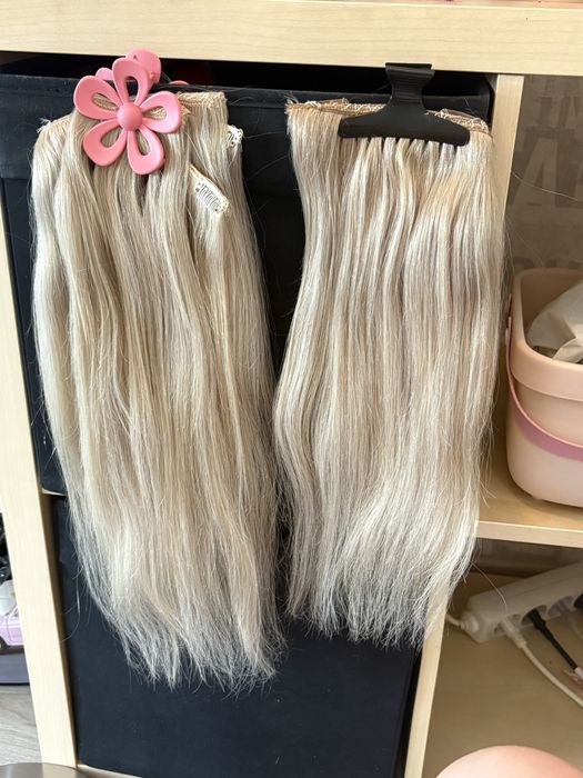 Естествена коса общо 170 гр