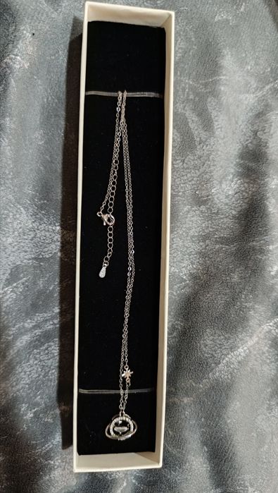 Бижютерия Кулон Цепочка Серебро 925