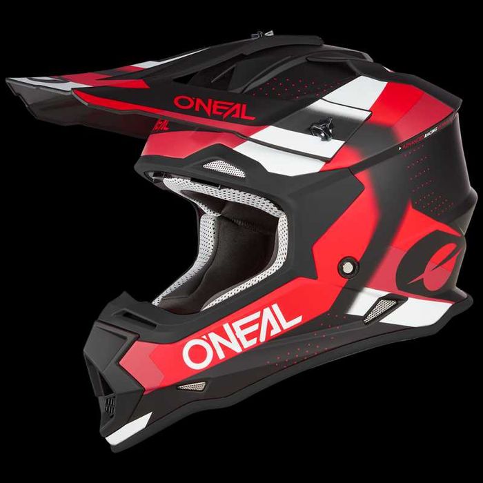 Мотокрос каска O'NEAL 2SERIES SPYDE V.23 Black/Red/White