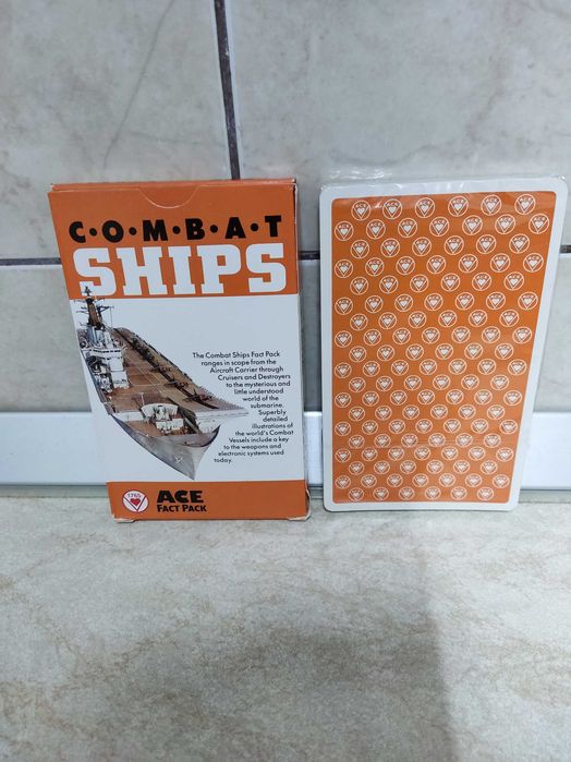 Combat SHIPS, set carti de joc educationale cu 32 nave