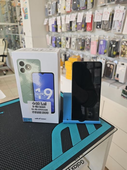 Ulefone Note 19, 3/64 GB, Nou, 2 ani garanție