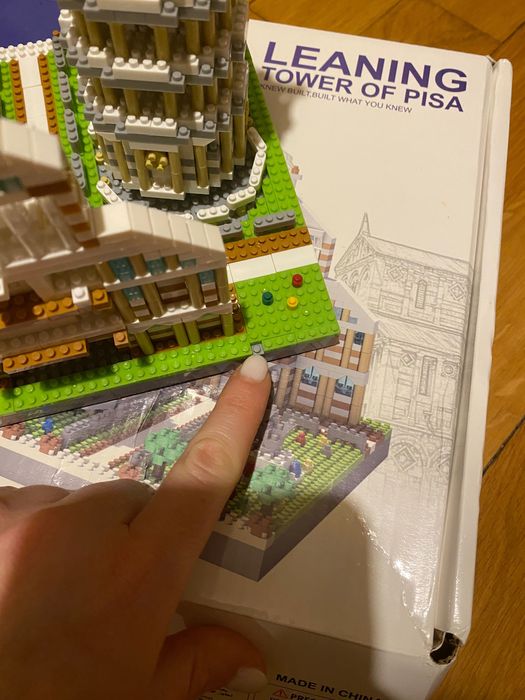 Lego architecture конструктор подобен на  Lego Кулата в Пиза