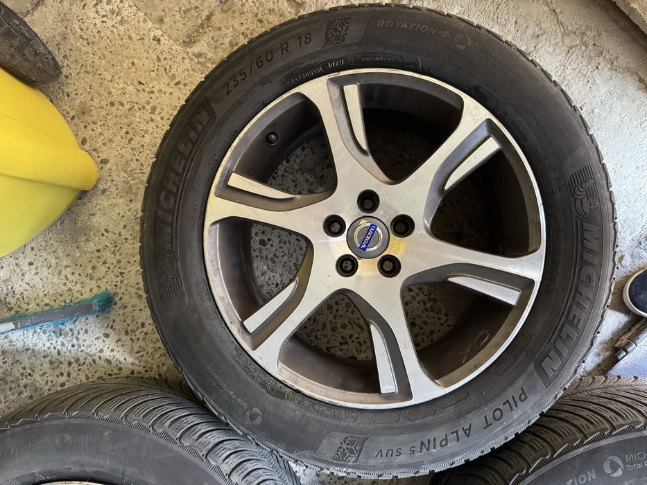 Roti iarna Volvo XC60 originale Zephyrus R18 235/60 R18 Michelin Pilot Alpin 5 SUV