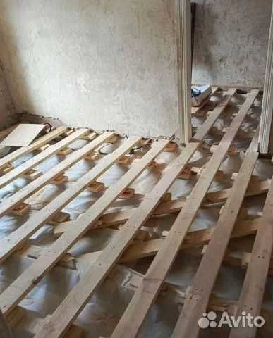 Ремонт и монтаж деревянного пола, деревянные лестницы, шлифовка пола