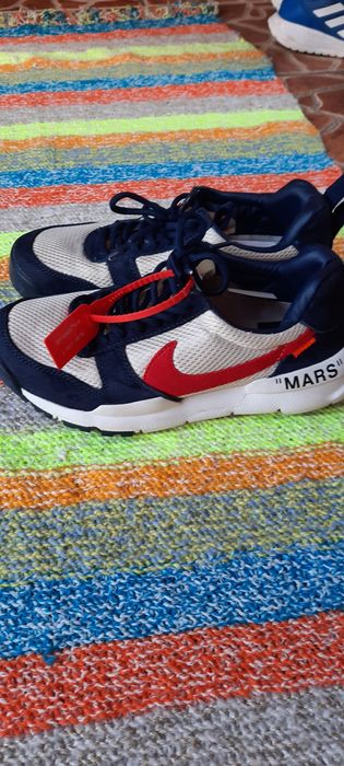 Adidasi Nike Tom Sachs Mars Yard 2.0 Off-White Edition