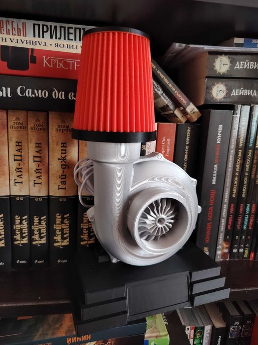 LED Лампа Turbo  – Автомобилен Декор / Подарък за фенове