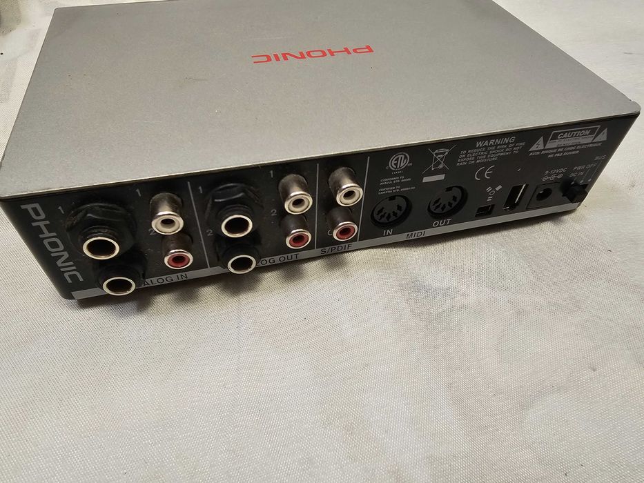 Interfață Audio Phonic Firefly 302 FireWire - Placă de Sunet Externă