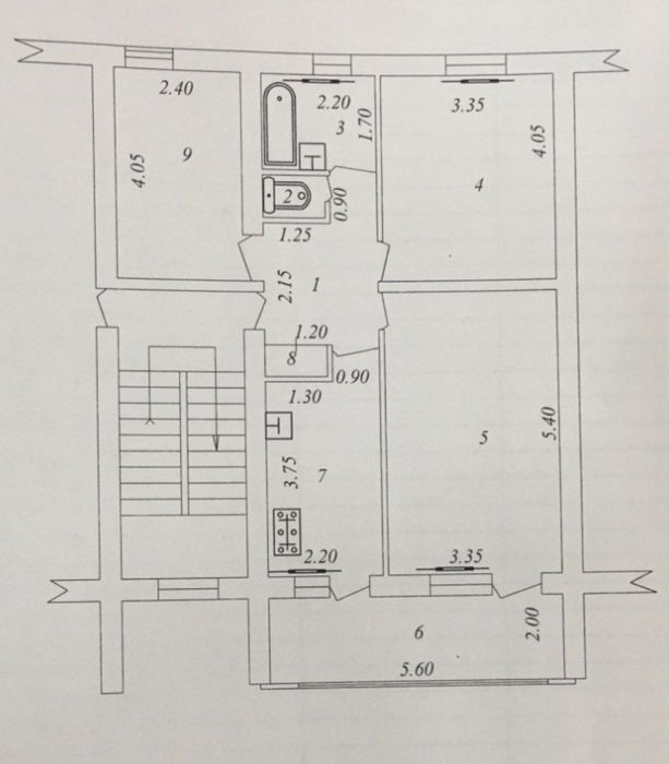 Успей купить..! 77-Серия. 70м². Кирпичный. Ттз-4.