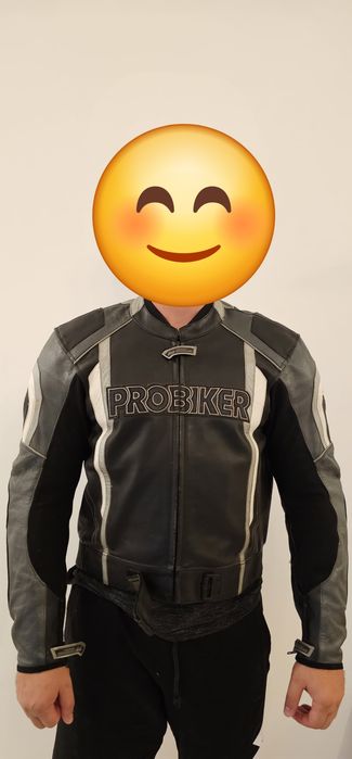 Costum moto de piele