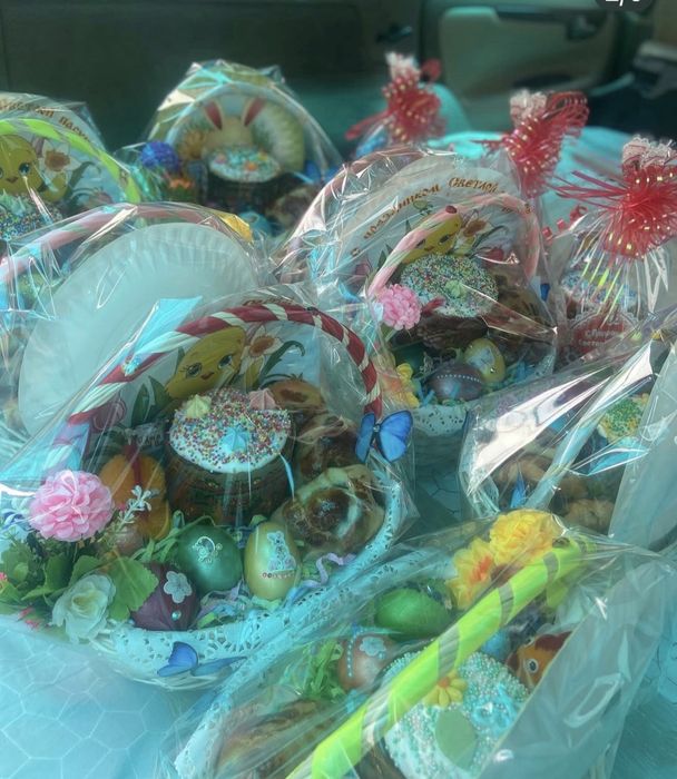 Наборы и корзины к празднику Пасха