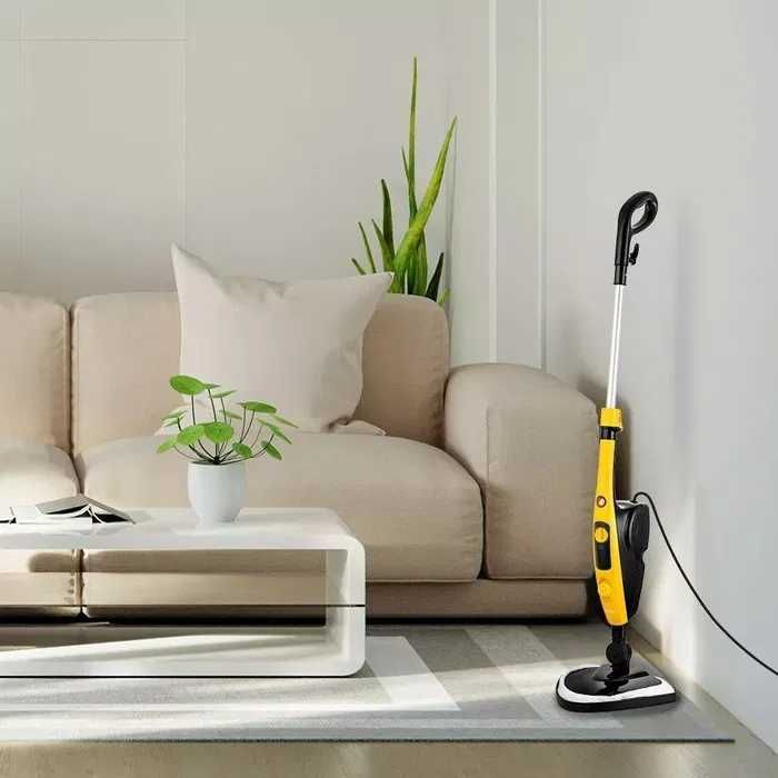 Суперпомощник 4в1 паровая швабра + пароочиститель от Kitfort (Россия).