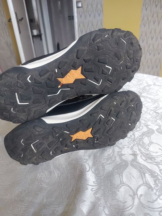 Детски черни кожени боти