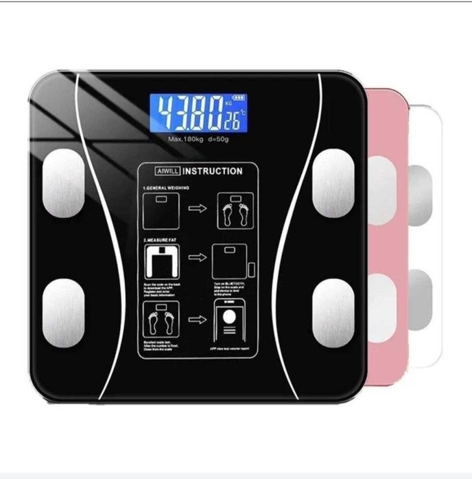 Aqlli tarozi. 180 kg gacha.