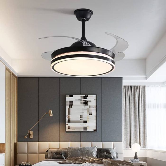 Люстра-вентилятор LED