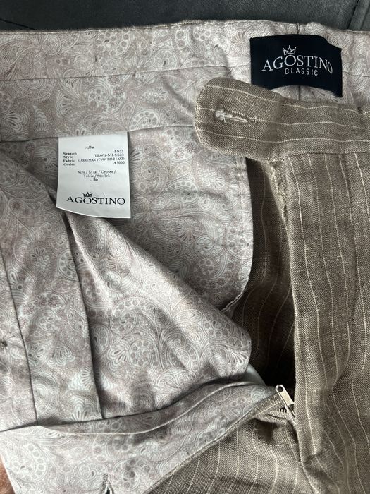 Мъжки ленен панталон в отлично състояние