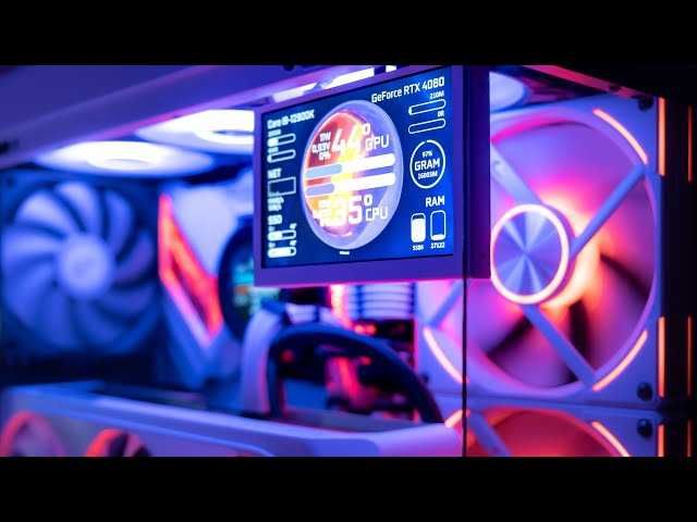 Мини Дисплей 3.5" IPS за Gaming PC Мониторинг на Темп. и Др.