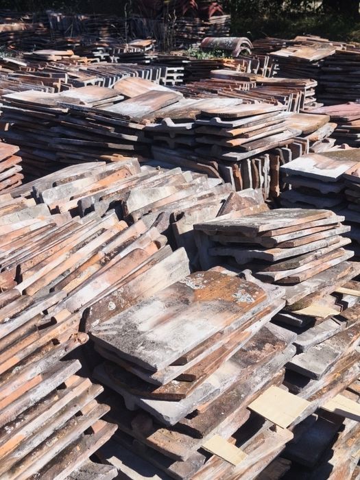 Țiglă solzi ceramică veche din renovare – Jimbolia, Duna, Bramac – Stare buna