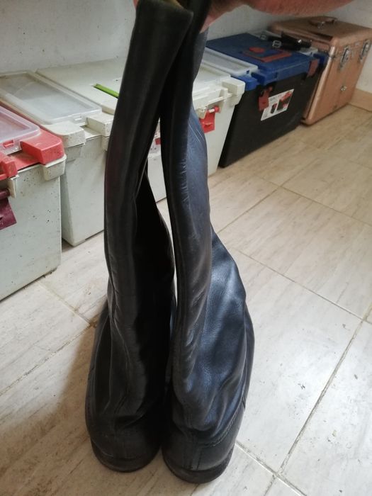 Хромовые, офицерский сапоги