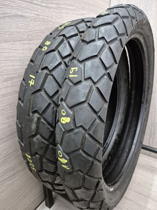 Set anvelope moto 110 80 19 cu 140 80 17 Continental Tkc 70 dot 2026 si 2225