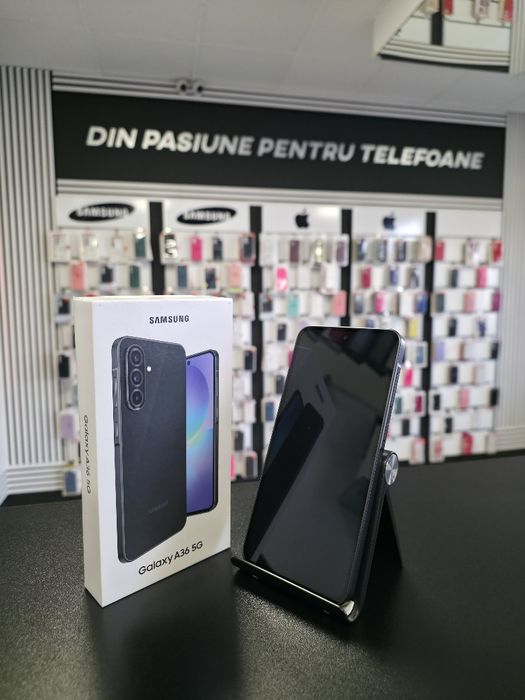 Samsung A36 5G / 256 GB / Nou / Black / DeluxGSM