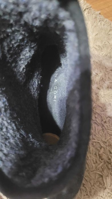 Cizme Anna Cori, negre, piele, 38