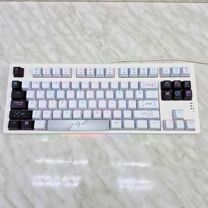 Tastatura Gaming AQIRYS Aludra TKL White Mecanica Zeus Amanet Militari 35766