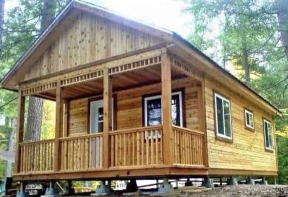 Vand cabane de gradina de locuit