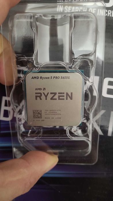 Kit AMD Ryzen 5 5655g up 4.4 GHz+16 gb ram + asus b450 , nou