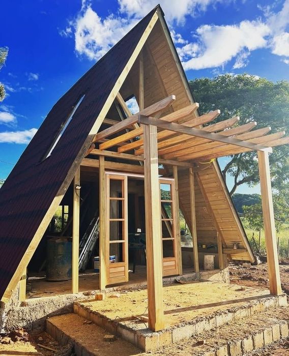 Vand case modulare A-frame 8 x 6m