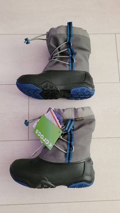 Crocs - Cizme iarna copii nr.34-35  Swiftwater Waterproof noi