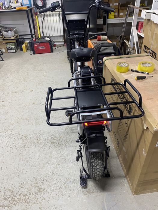 Электровелосипед 2 аккума, велозамок