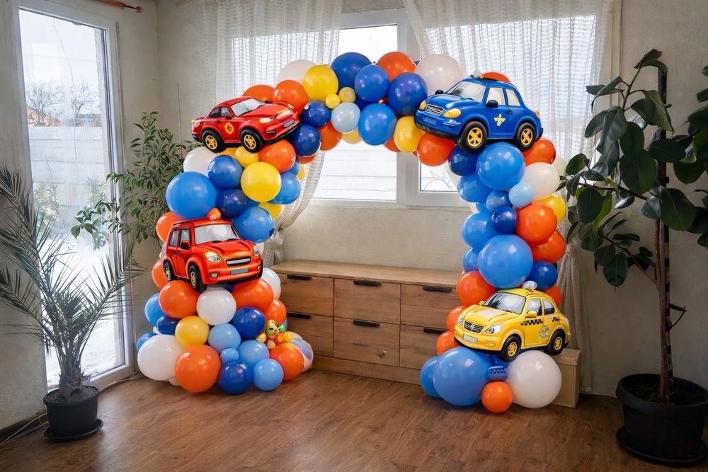 Decor baloane și aranjamente botez, nuntă și evenimente private