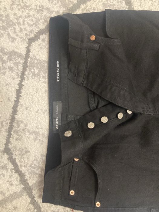 purple brand flared jeans уни