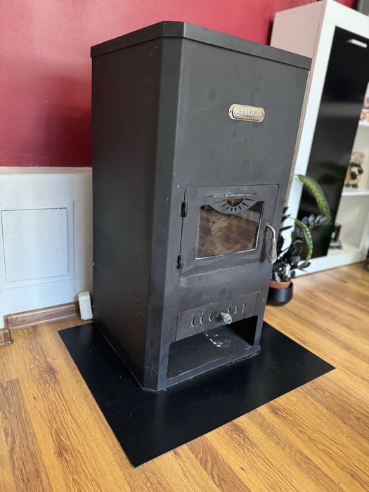 Камина ELDOM на дърва с водна риза, помпа, разширителен съд + радиатор