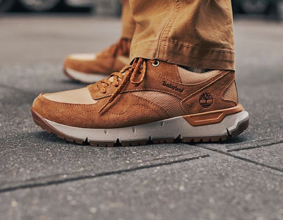 Кожаные кроссовки Timberland