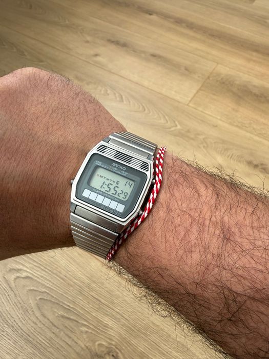 SEIKO A628-5000 LCD Дигитален Соларна Батерия 1971