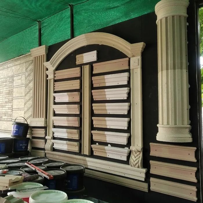 Фасадний декор из пенопласта