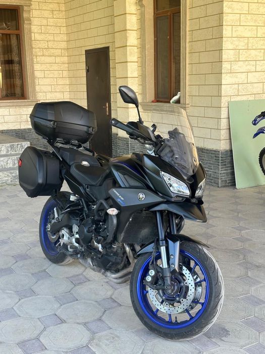 Мотоцикл MT-09 Tracer в аварийном состояний