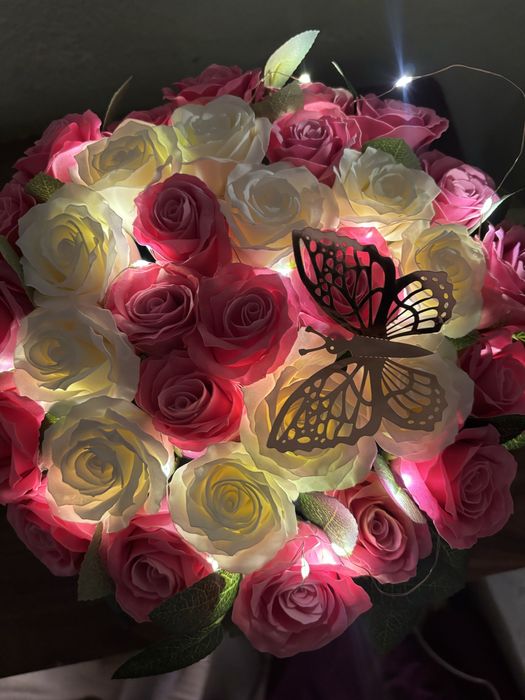 Подарочный бокс с розами